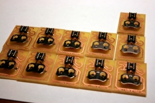 an army of fireflies